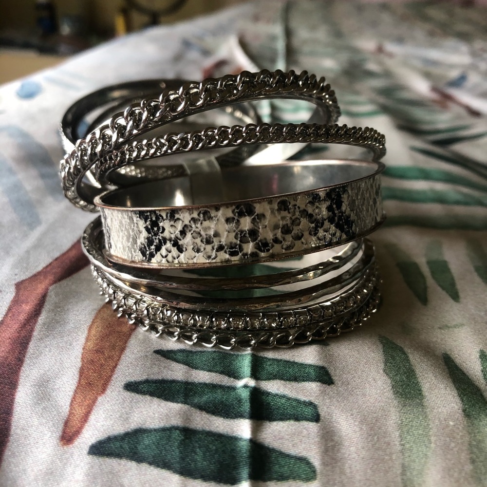 Python Bangle Set By Natasha Couture - image 2